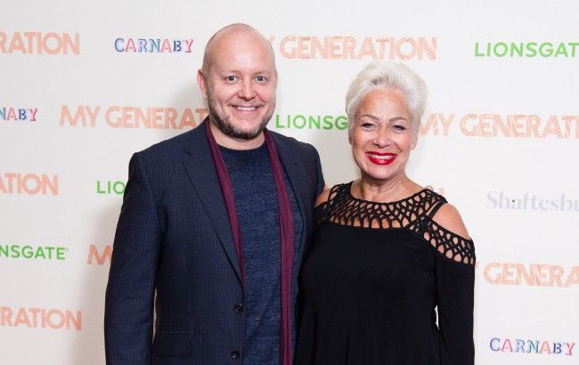 denise welch lincoln townley smiling