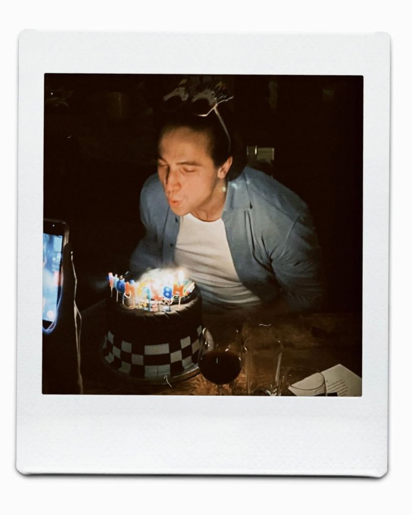 Célébration de Simone pour son petit ami