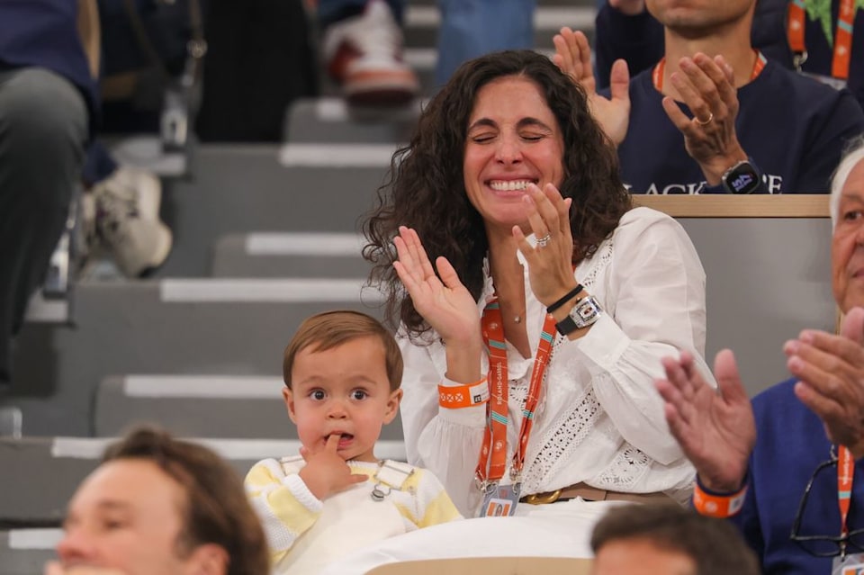 Besotted Rafael Nadal poses for incredibly rare photo with beautiful wife  Maria Francisca Perello
