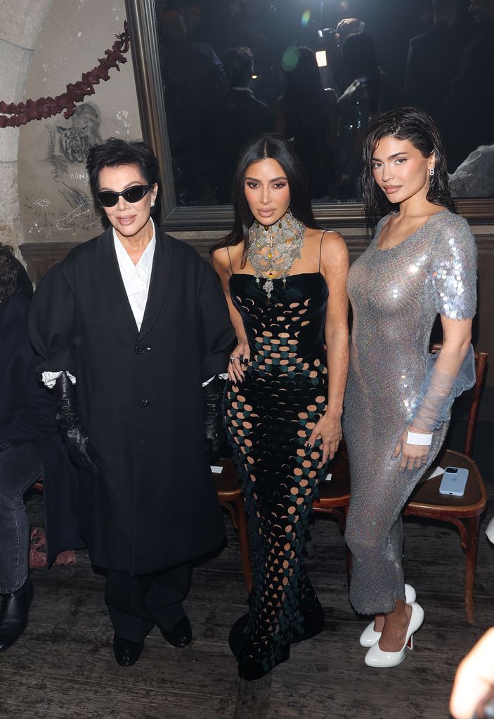 Kris Jenner, Kim Kardashian and Kylie Jenner