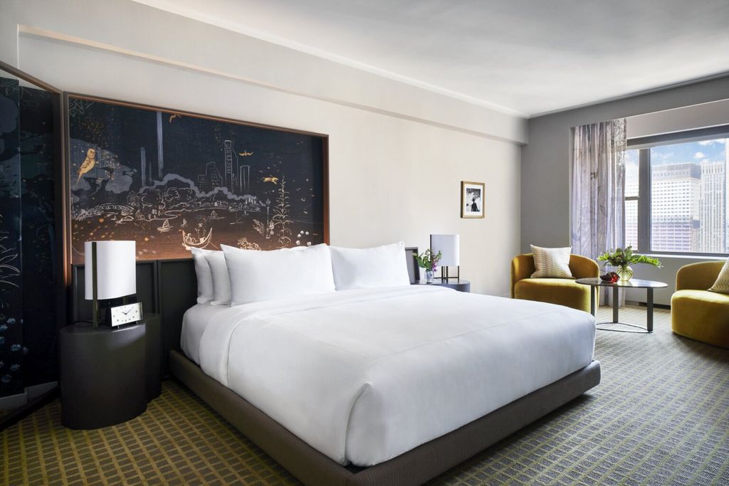 The rooms are spacious especially compared to other New York hotels