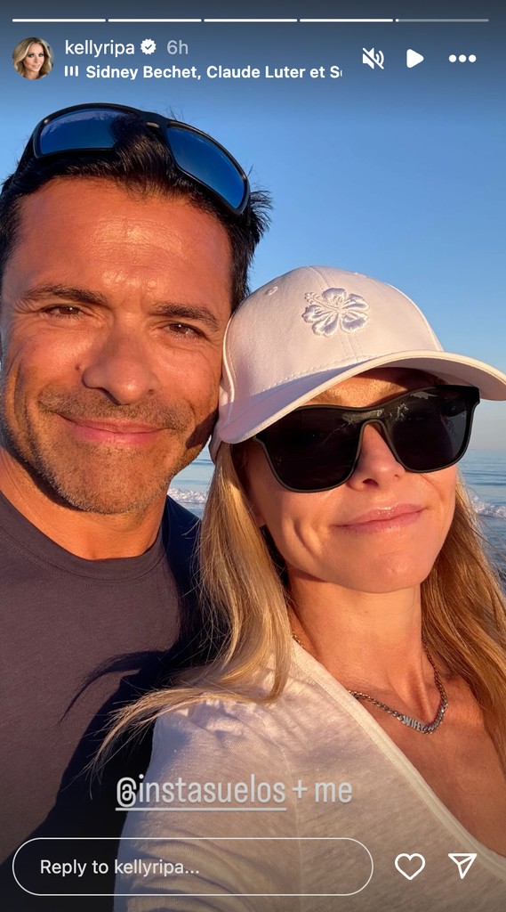 Kelly and Mark beach selfie