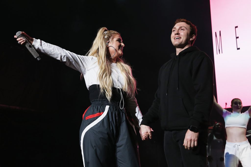 Meghan Trainor performs onstage for Daryl Sabara during 2018 BLI Summer Jam at Northwell Health at Jones Beach Theater on June 15, 2018 in Wantagh, New York.
