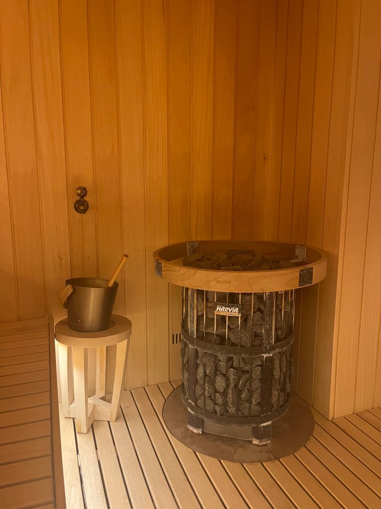The sauna at Chapel Farm