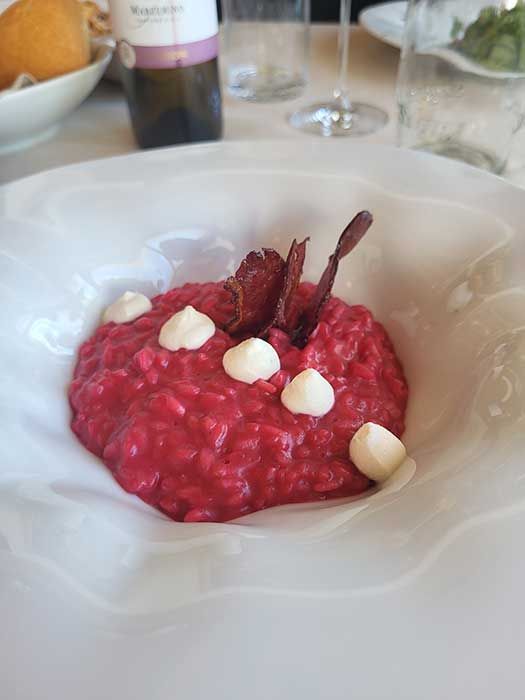 beetroot risotto