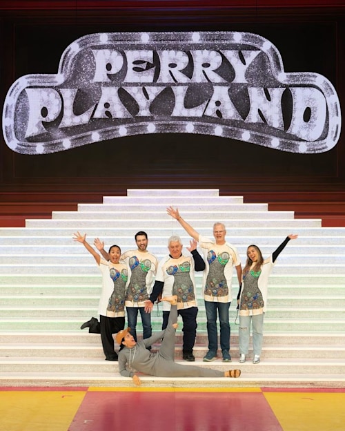 Katy Perry shares a photo from her Las Vegas residency Play
