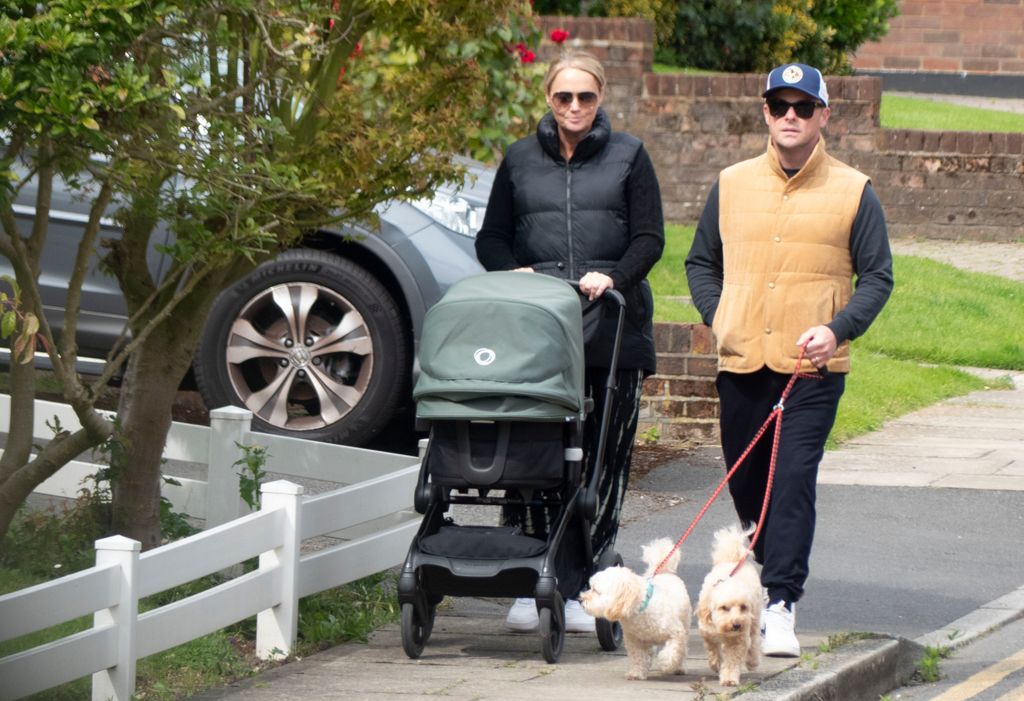 Ant McPartlin and wife Anne-Marie look so in love during walk with son ...