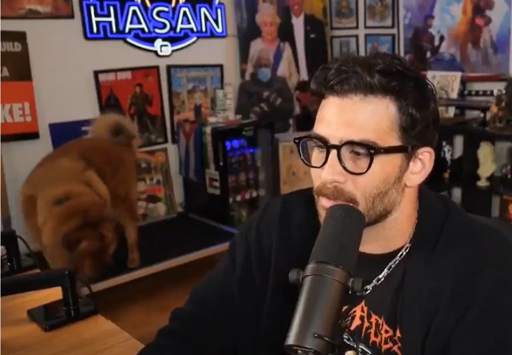 Hasan Piker has a dog named Kaya