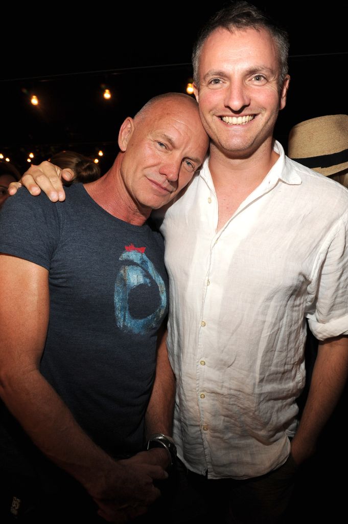 EAST HAMPTON, NY - AUGUST 16:  Sting and Joe Sumner attend Apollo in the Hamptons at The Creeks on August 16, 2014 in East Hampton, New York.  (Photo by Kevin Mazur/WireImage)