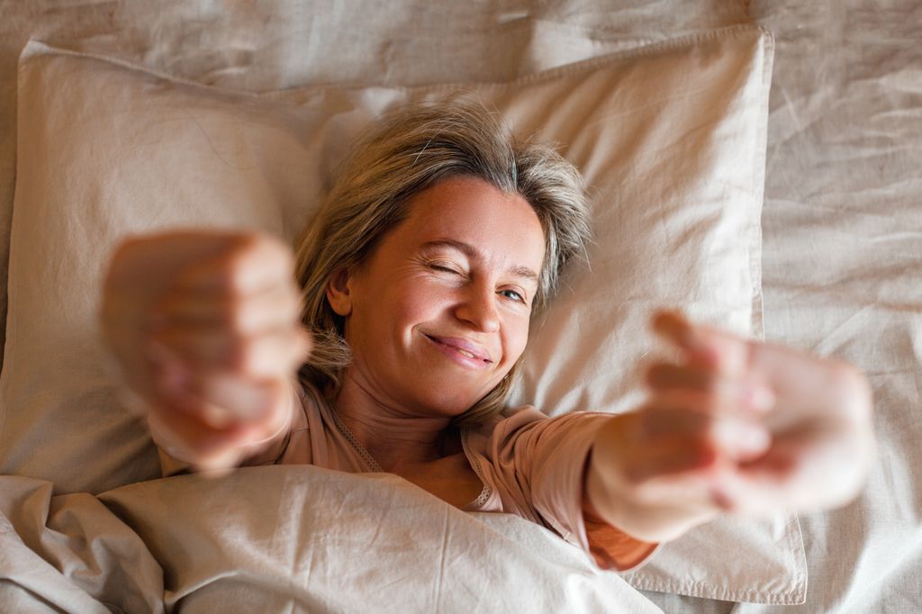 Good sleep hygiene and hormone replacement therapy can help you sleep through the night 