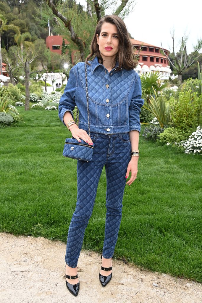 Charlotte Casiraghi attends the Chanel Cruise 2023 Collection on May 05, 2022 in Monte-Carlo, Monaco. (Photo by Pascal Le Segretain/Getty Images)