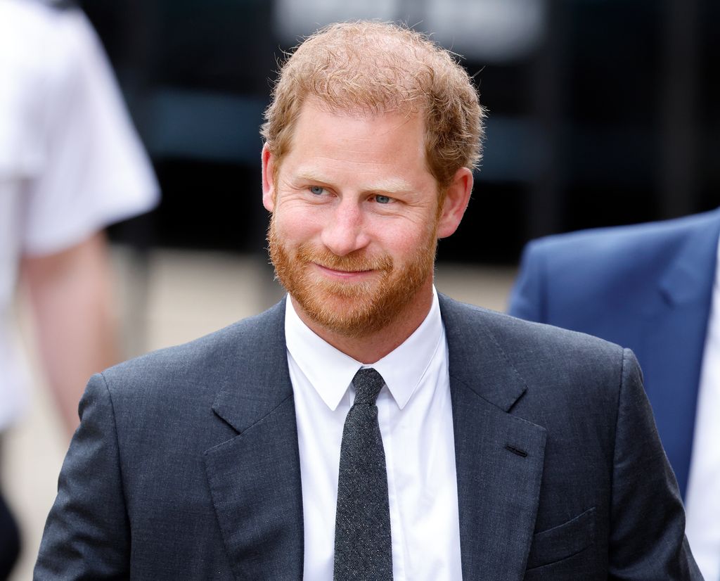 Prince Harry in a suit