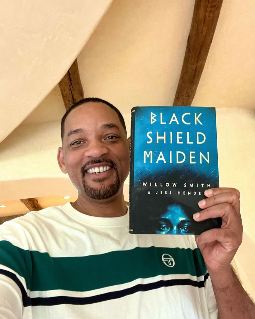 Will Smith with his daughter Willow Smith's debut novel