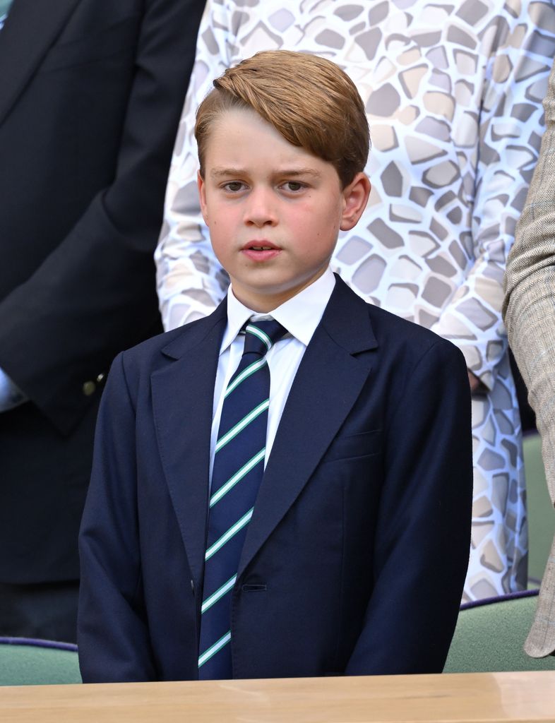  Prince George in navy suit