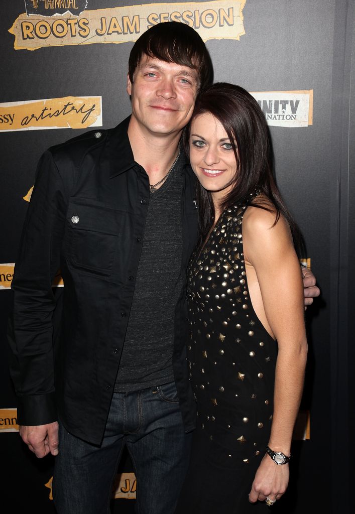 Brad Arnold et Jennifer Arnold du groupe de musique 3 Doors Down
