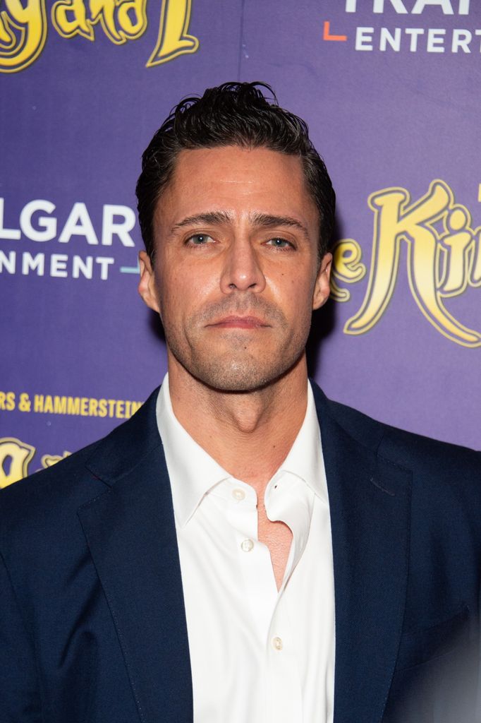 Olly Rix supports Helen George at The King & I press night