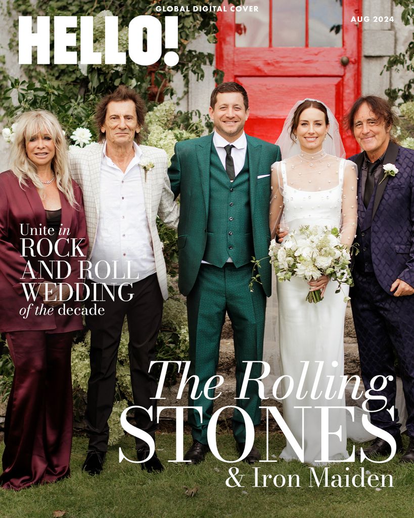 Tyrone Wood and Faye Harris' wedding digital cover