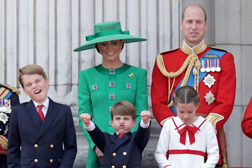 Kate Middleton's private words to Prince George during Trooping ...