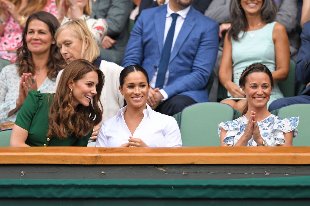 Kate, Meghan and Pippa Middleton at Wimbledon 2019