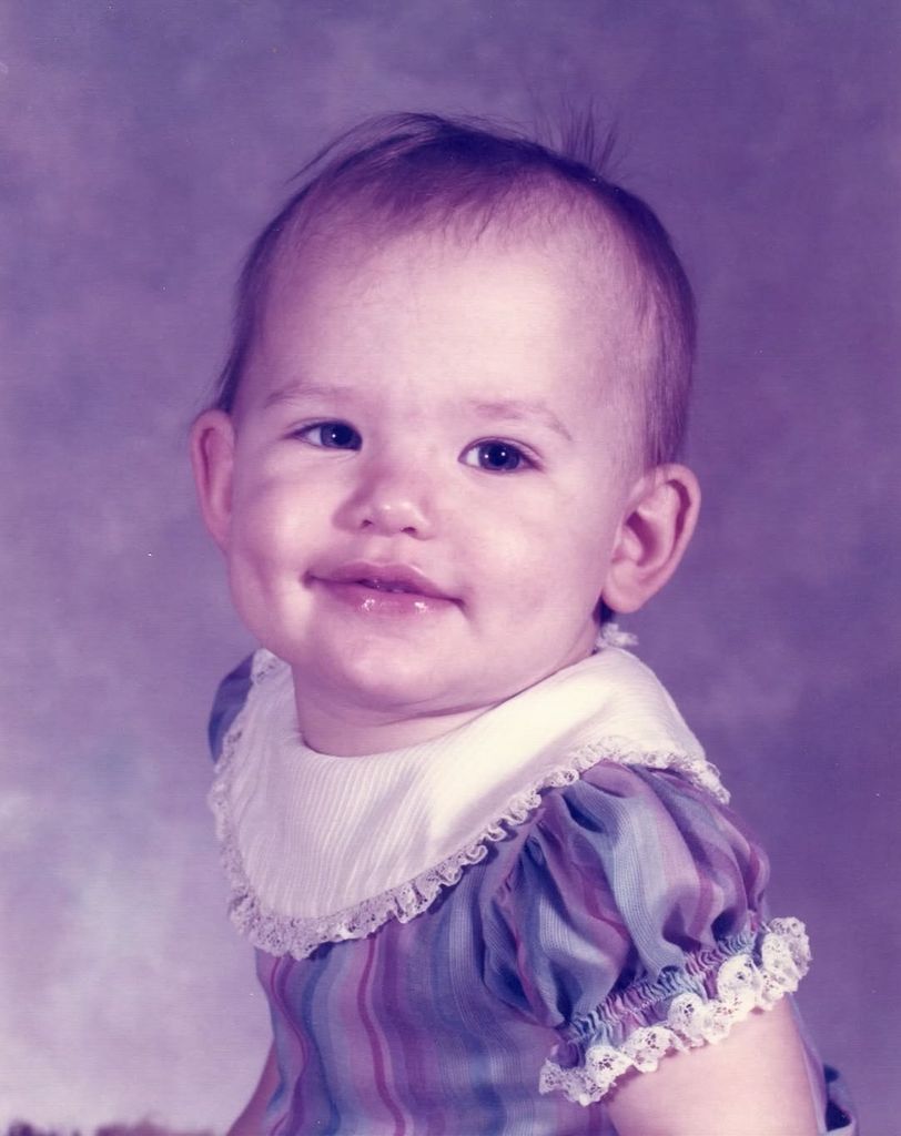 Jennifer Garner as a baby