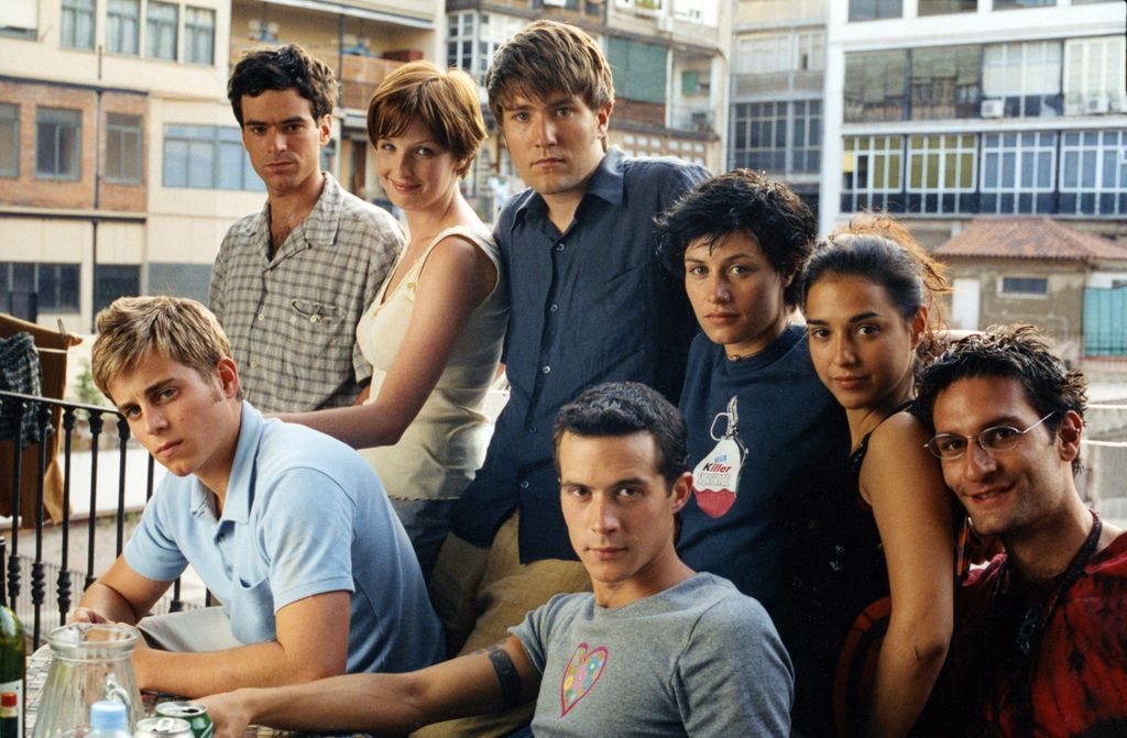 Cedric Klapisch Romain Duris, Kelly Reilly, Christian Pagh, Cecile de France, Cristina Brondo, Federico D'Anna, Kevin Bishop, Barnaby Metschurat in L'Auberge Espagnole