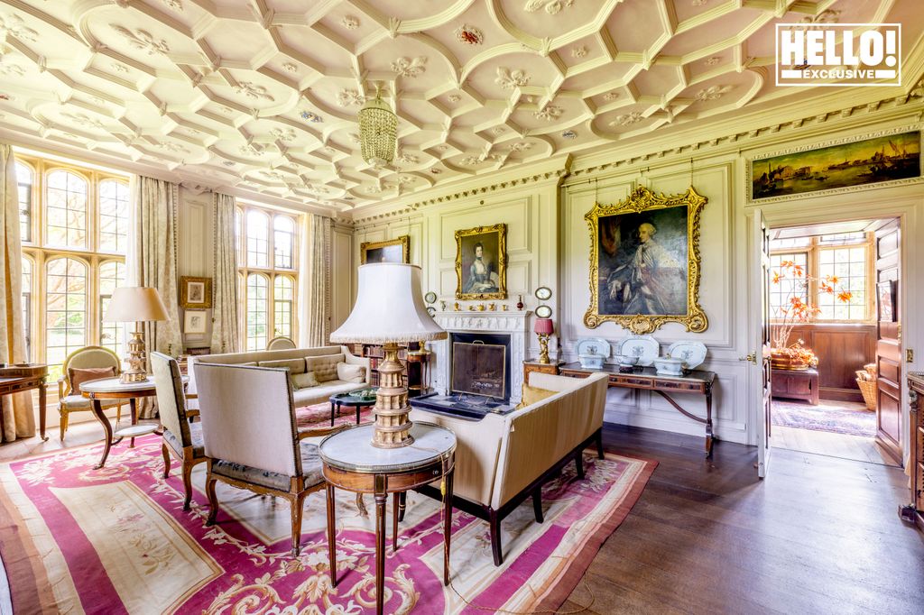 Inside Viscount and Viscountess Hinchingbrooke's stunning stately home ...