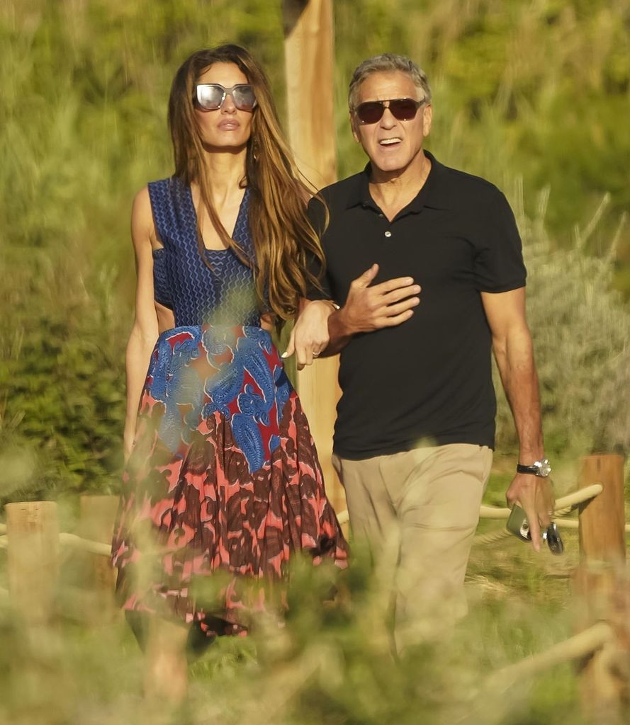 George Clooney and his wife Amal enjoyed a romantic weekend getaway in Saint-Tropez, savoring lunch at the serene La Cabane Bambou on Pampelonne Beach