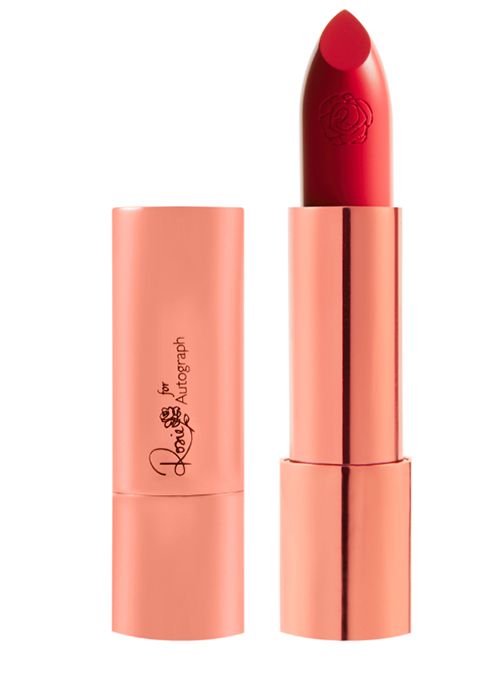 red lipstick rosie huntington whiteley