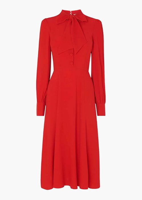 Kate Middleton's red & white dress looks JUST like Marks & Spencer's ...