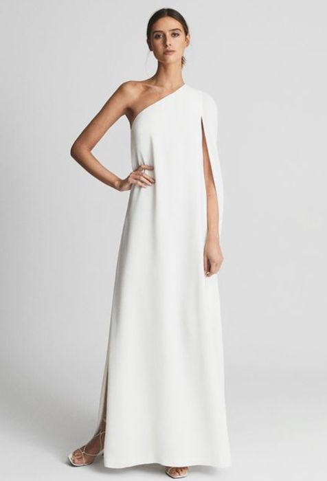 reiss white dress