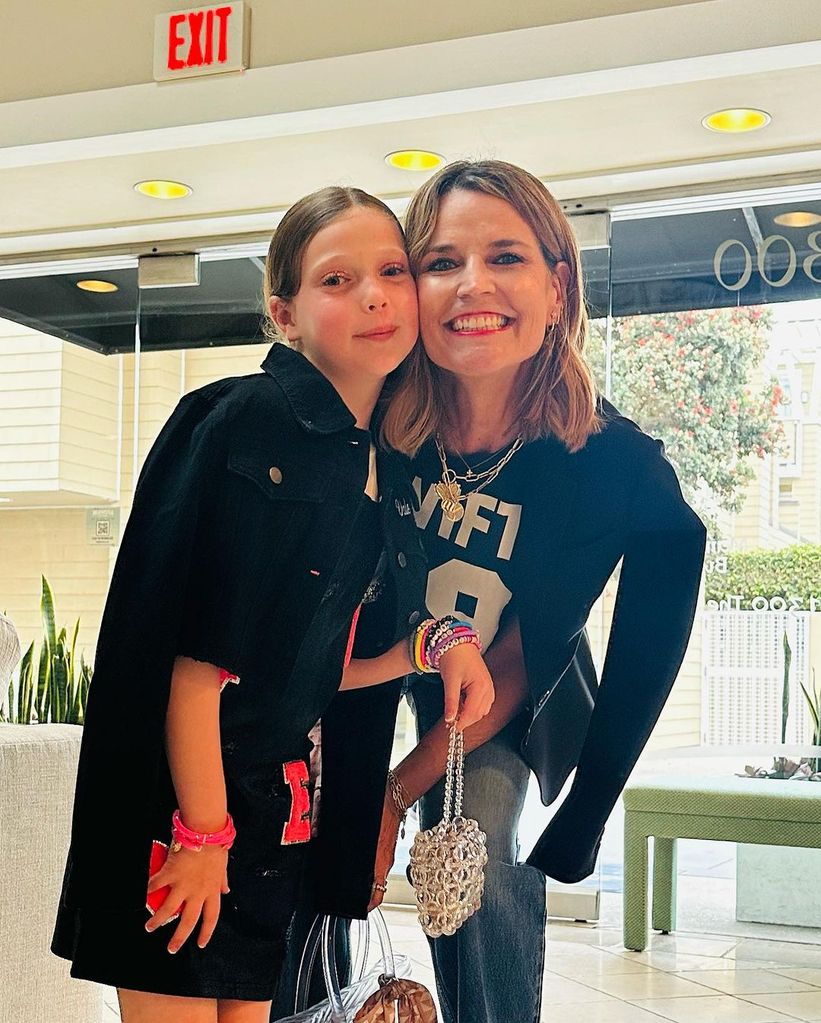 Savannah Guthrie and daughter Vale pose for photos before seeing Taylor Swift in concert