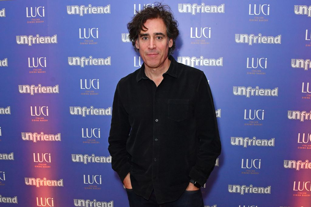 Stephen Mangan attends the press night after party for "The Unfriend" at Luci on January 9, 2024 in London, England