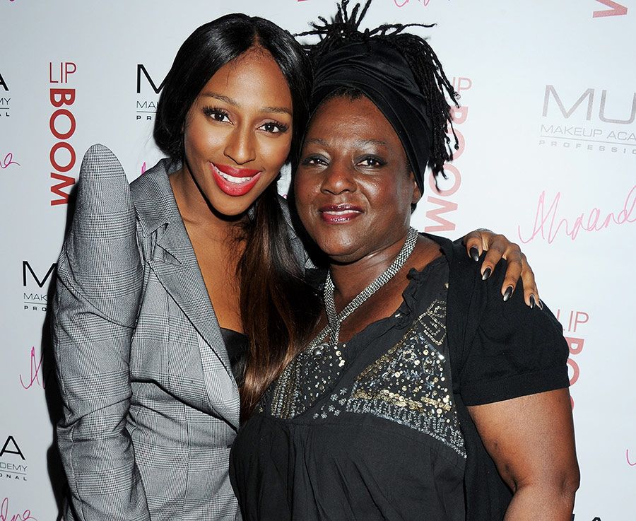 alexandra burke mum