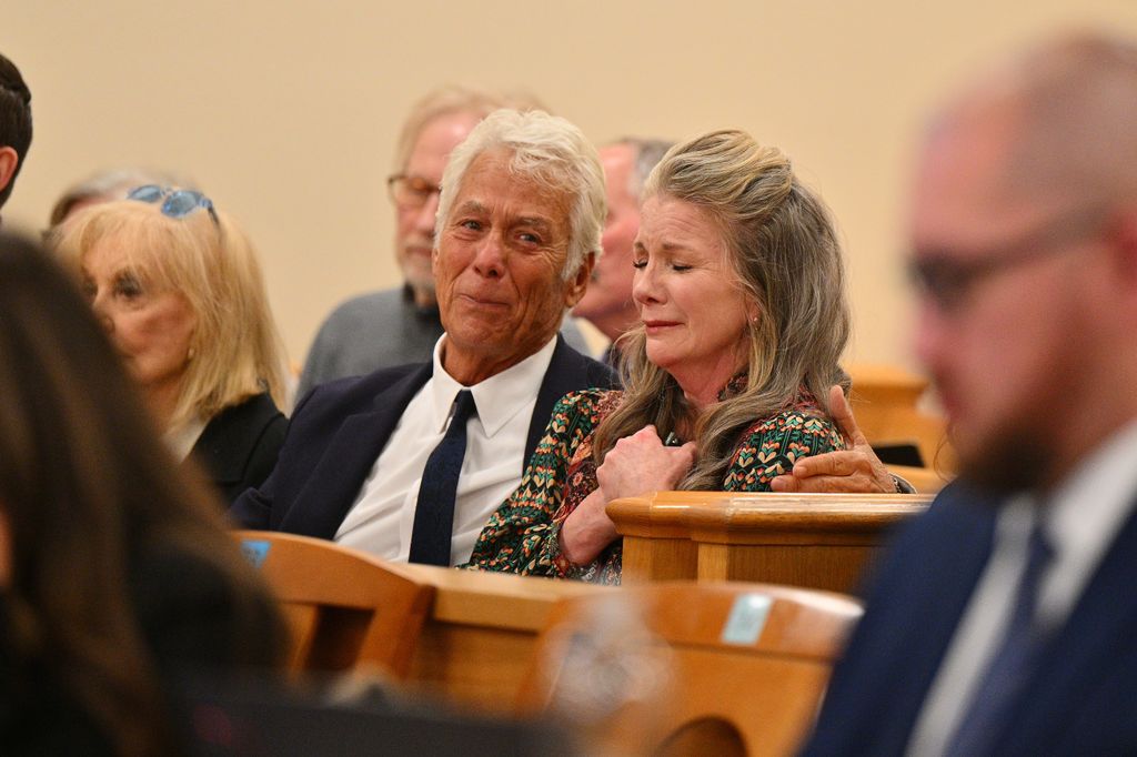Melissa Gilbert was in tears as the judge released her husband Timothy Busfield from jail