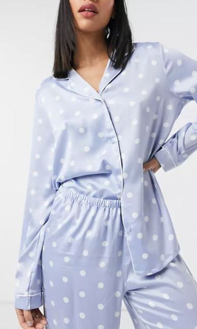 blue pyjamas
