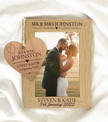 personalised photo frame 