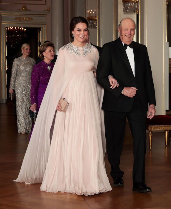 kate evening gown norway