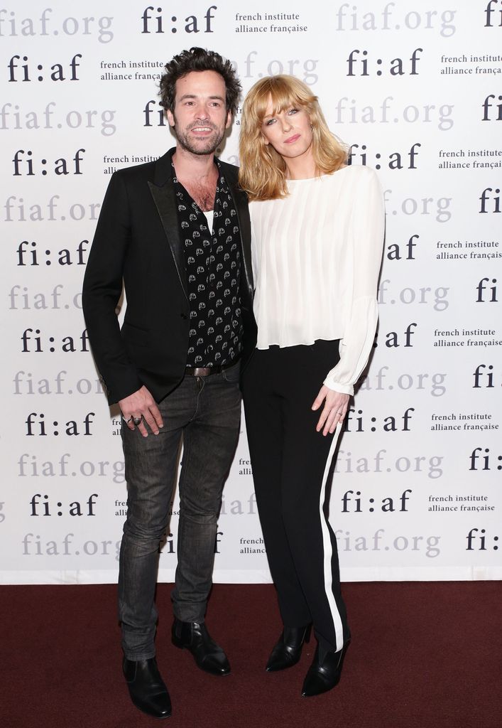 Romain Duris and Kelly Reilly attend the CineSalon sneak preview of "Chinese Puzzle" at Florence Gould Hall on April 22, 2014 in New York City