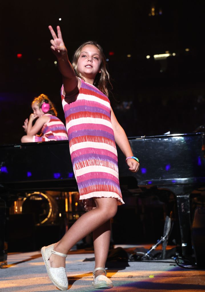 Della Rose Joel performs onstage during the last show of Billy Joel's residency at Madison Square Garden on July 25, 2024 