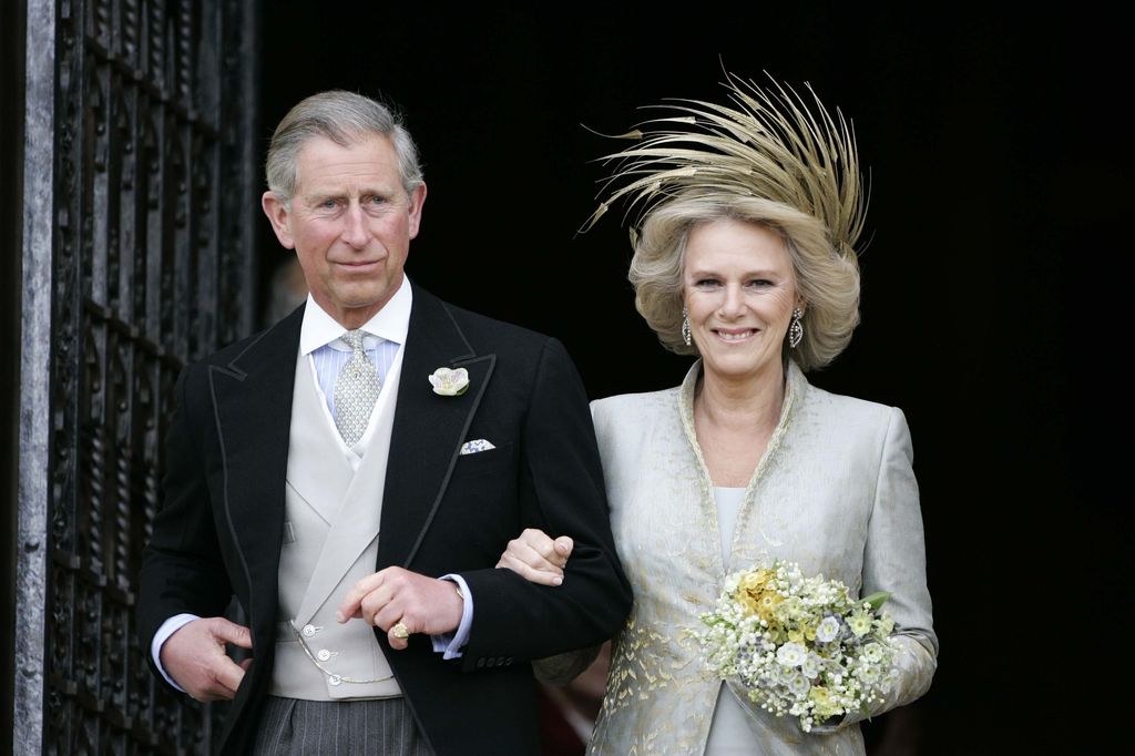 Prince Charles Camilla Parker-Bowles wedding day