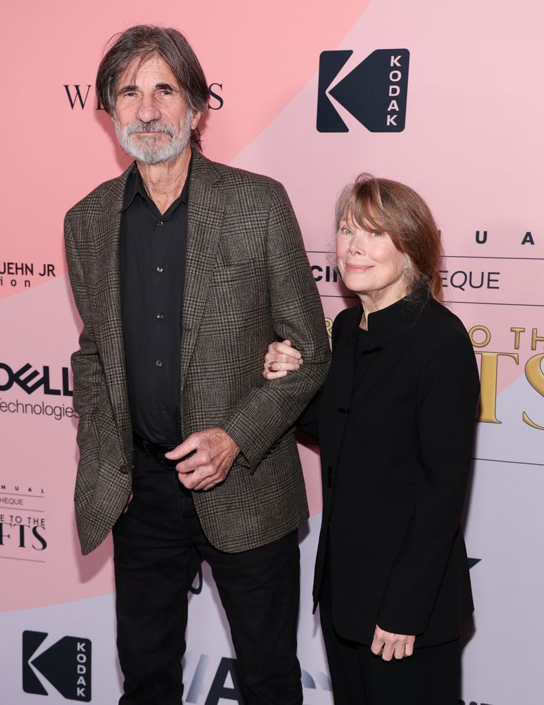 Jack Fisk and Sissy Spacek at American Cinematheque's 5th Annual Tribute To The Crafts held at The Egyptian Theatre on January 16, 2026 in Los Angeles, California