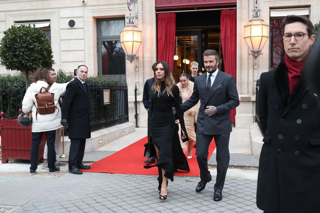 Victoria et David Beckham à Paris 