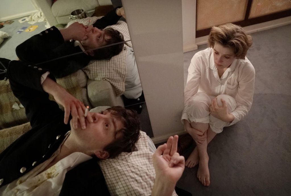 Tom Burke and Honor Swinton Byrne in a still from The Souvenir