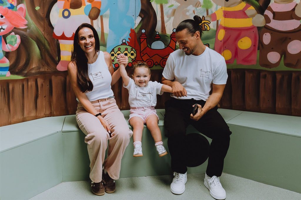 Amy avec sa famille
