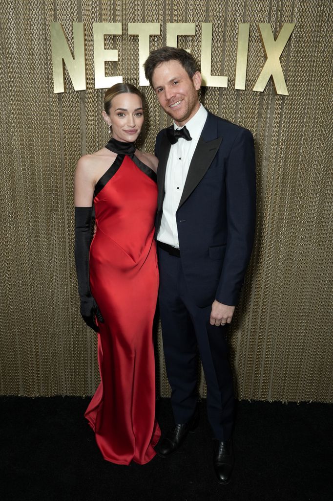 Brianne and Matt look glam at netflix event