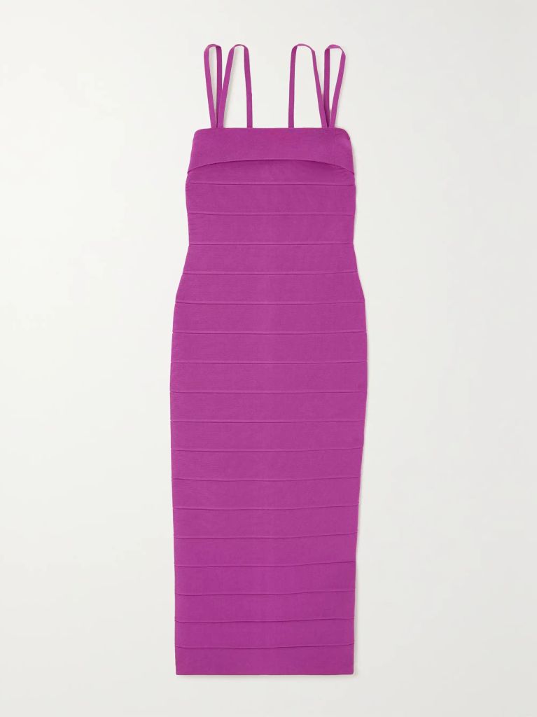 Hervé Léger PURPLE DRESS
