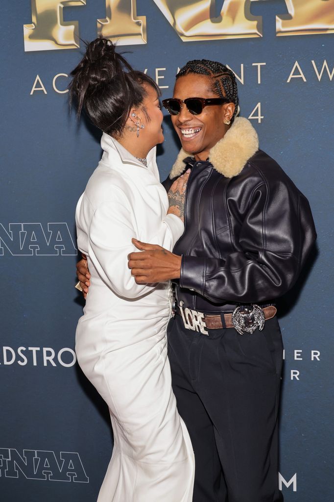 Rihanna and A$AP Rocky look so loved up!