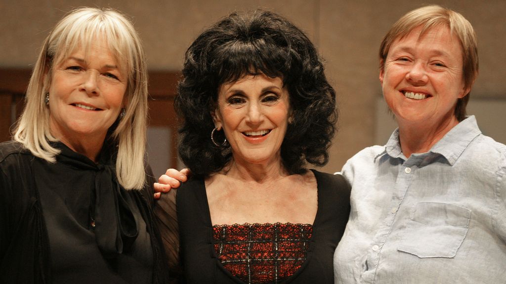 Linda Robson, Lesley Joseph and Pauline Quirke posing together