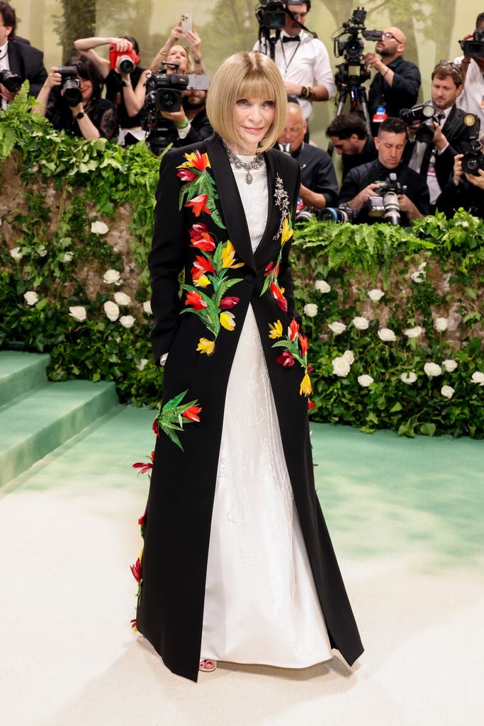 Anna Wintour attends The 2024 Met Gala Celebrating 