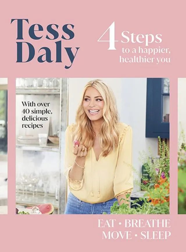 The front cover of Tess Daly's new book